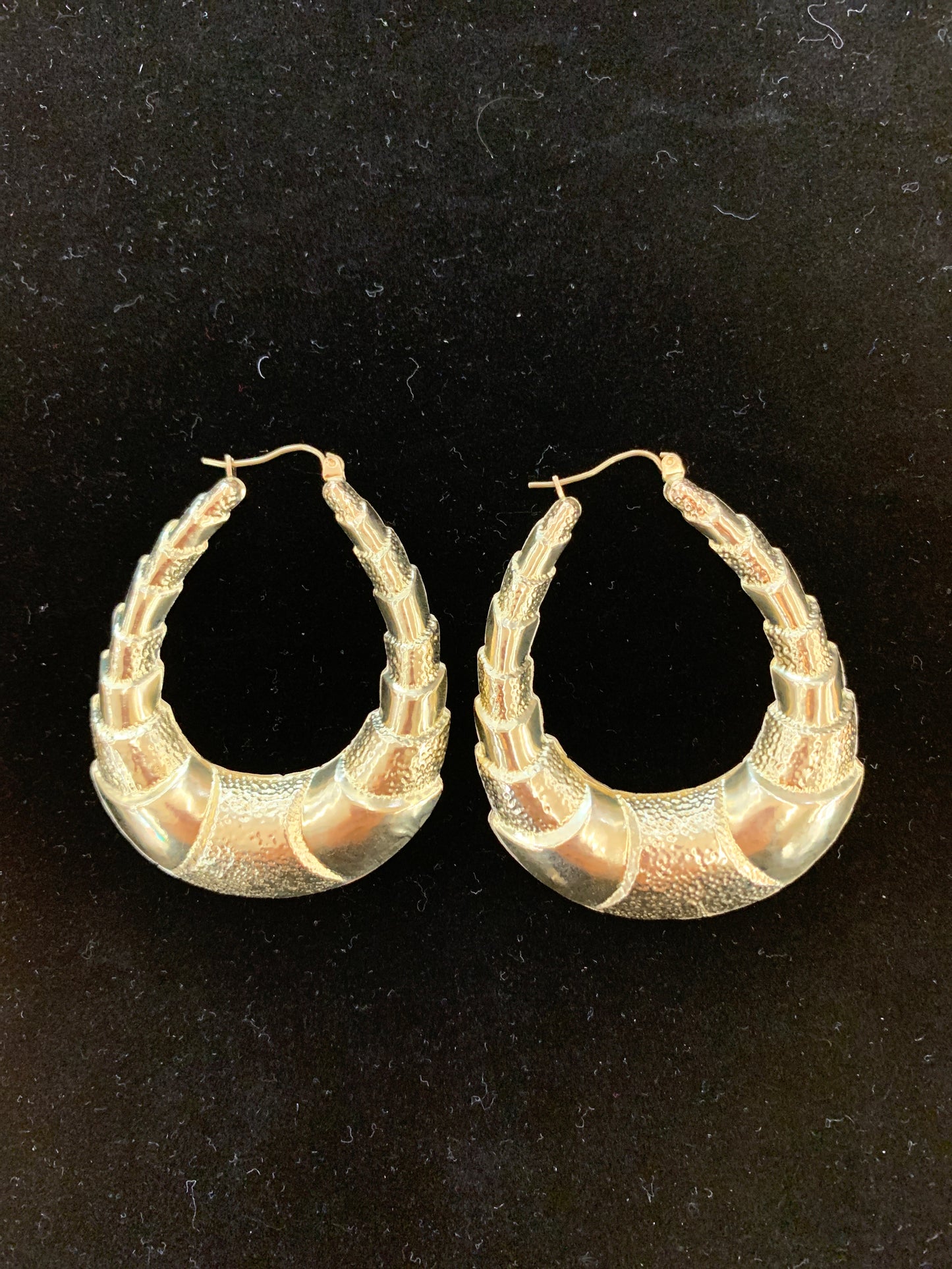 10k oval hoops