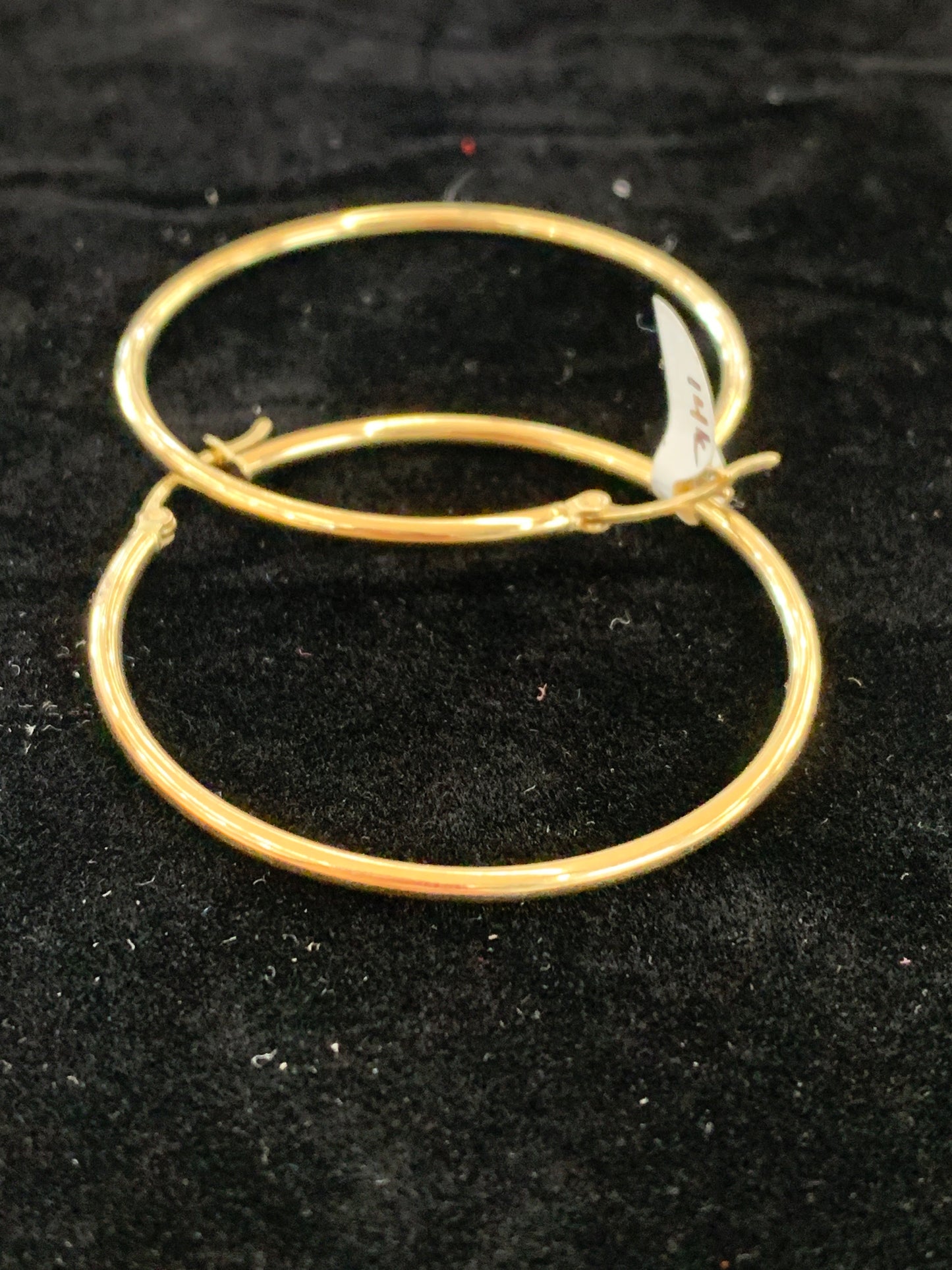 14k hoops