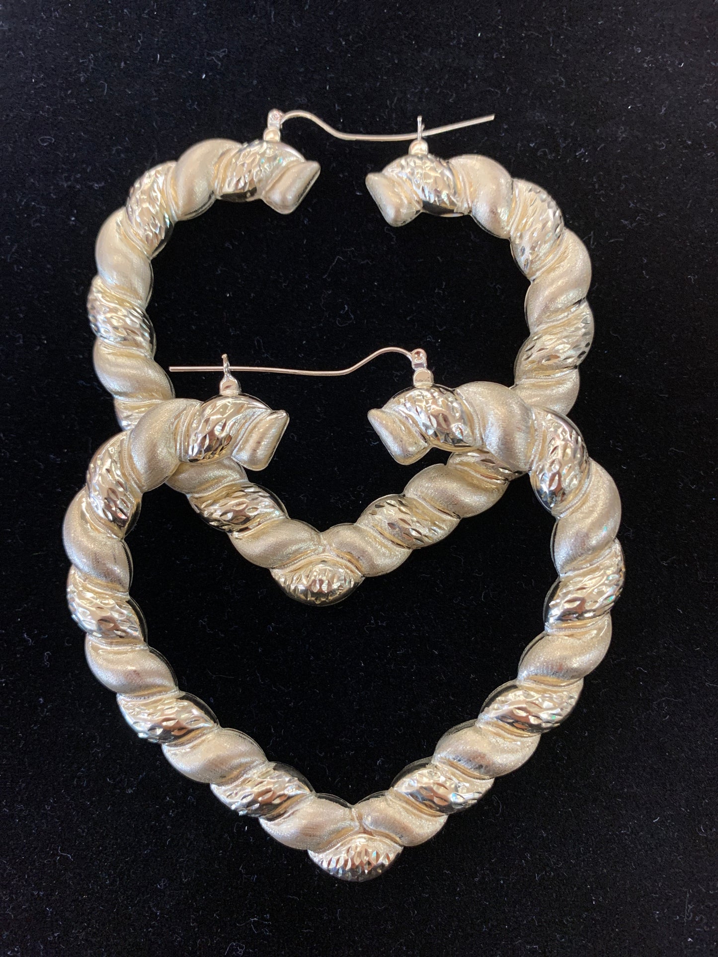 10k heart hoops