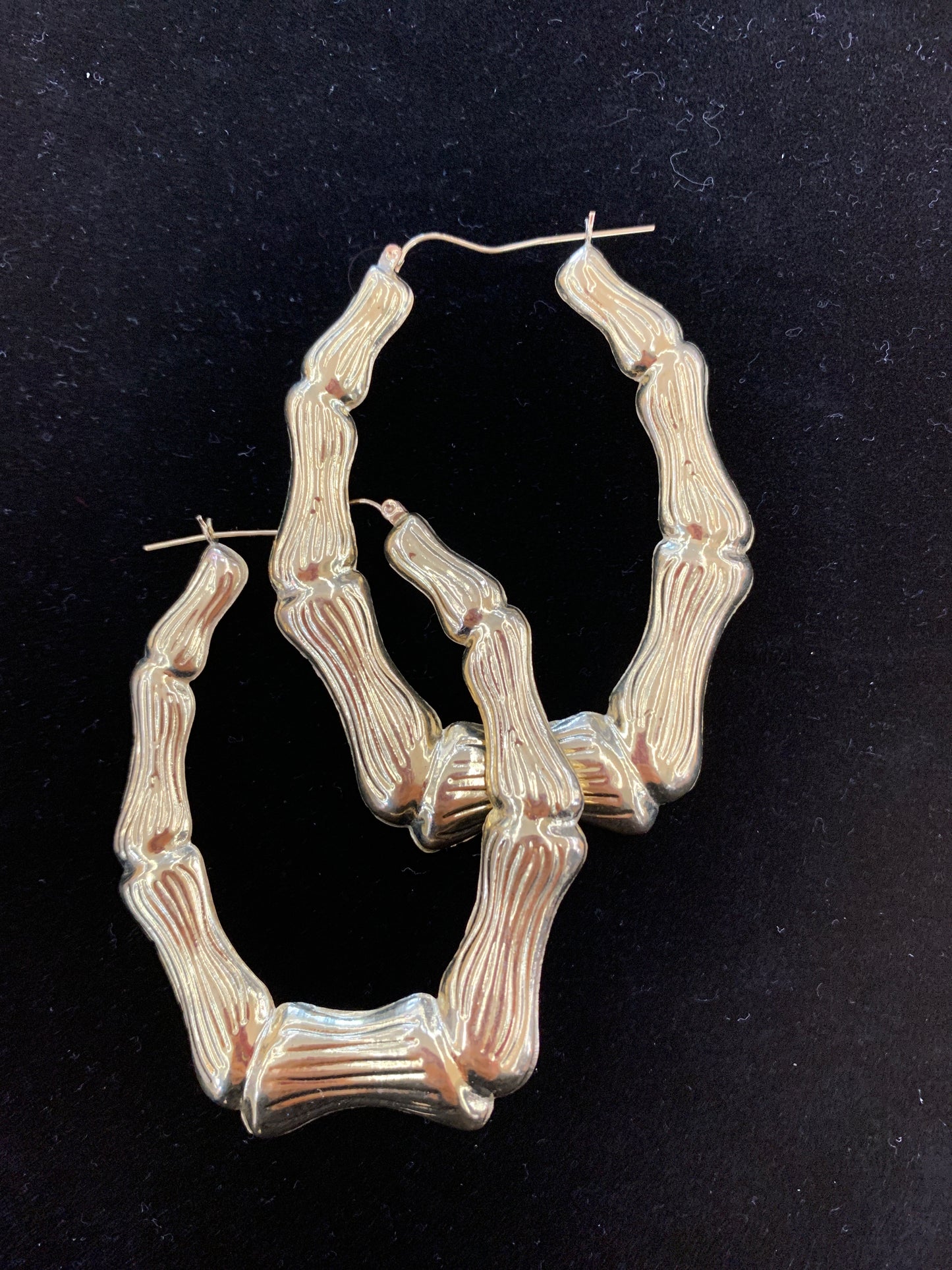 10k oval hoops
