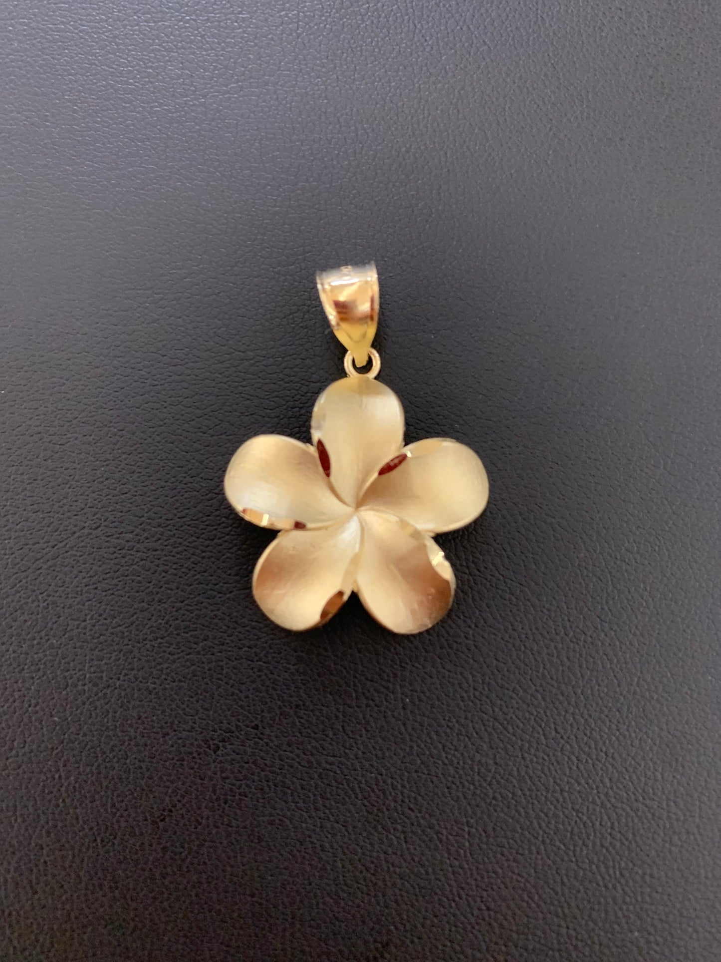 10k Gold Hibiscus Pendant, Floral Pendant, Plumeria Pendant, Hawaiian Flower Pendant, Gold Hibiscus Flower Pendant, Hibiscus Pendant, Hibiscus Flower Pendant