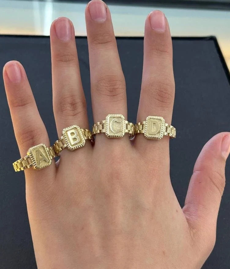 10K Gold Presidential Style Band 