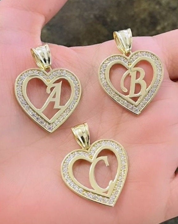 Alphabet gold locket hotsell