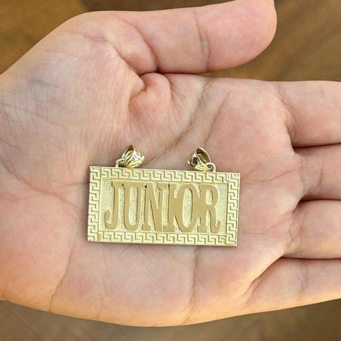 10k Custom Pop-up Name Plate, Company Logo, ID Bar Plate, Custom Name, Birthday Gift, Graduation Gift, Name Plate, Pop-up Gold Name Bar