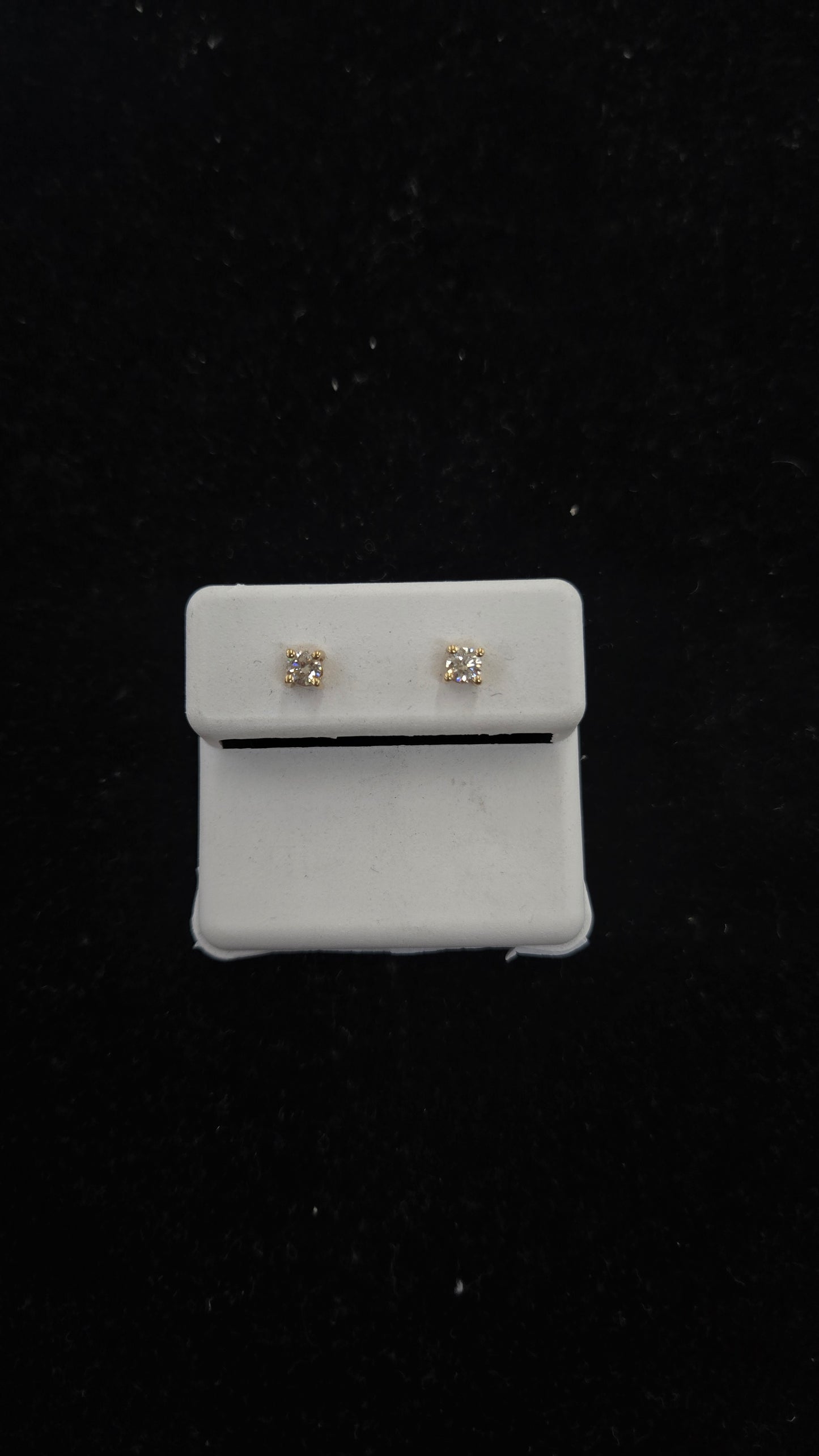 14k Gold studs Diamond Earrings, Diamond Earrings, Gifts for him her, Birthday Gift Earrings, Gold Earrings, screwback Earrings, Cluster Earrings