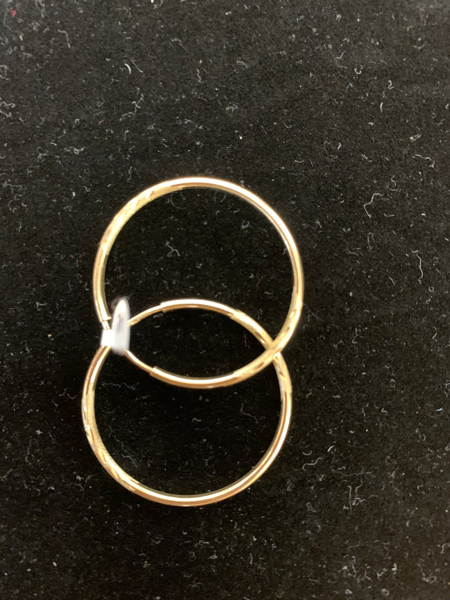 14k hoops