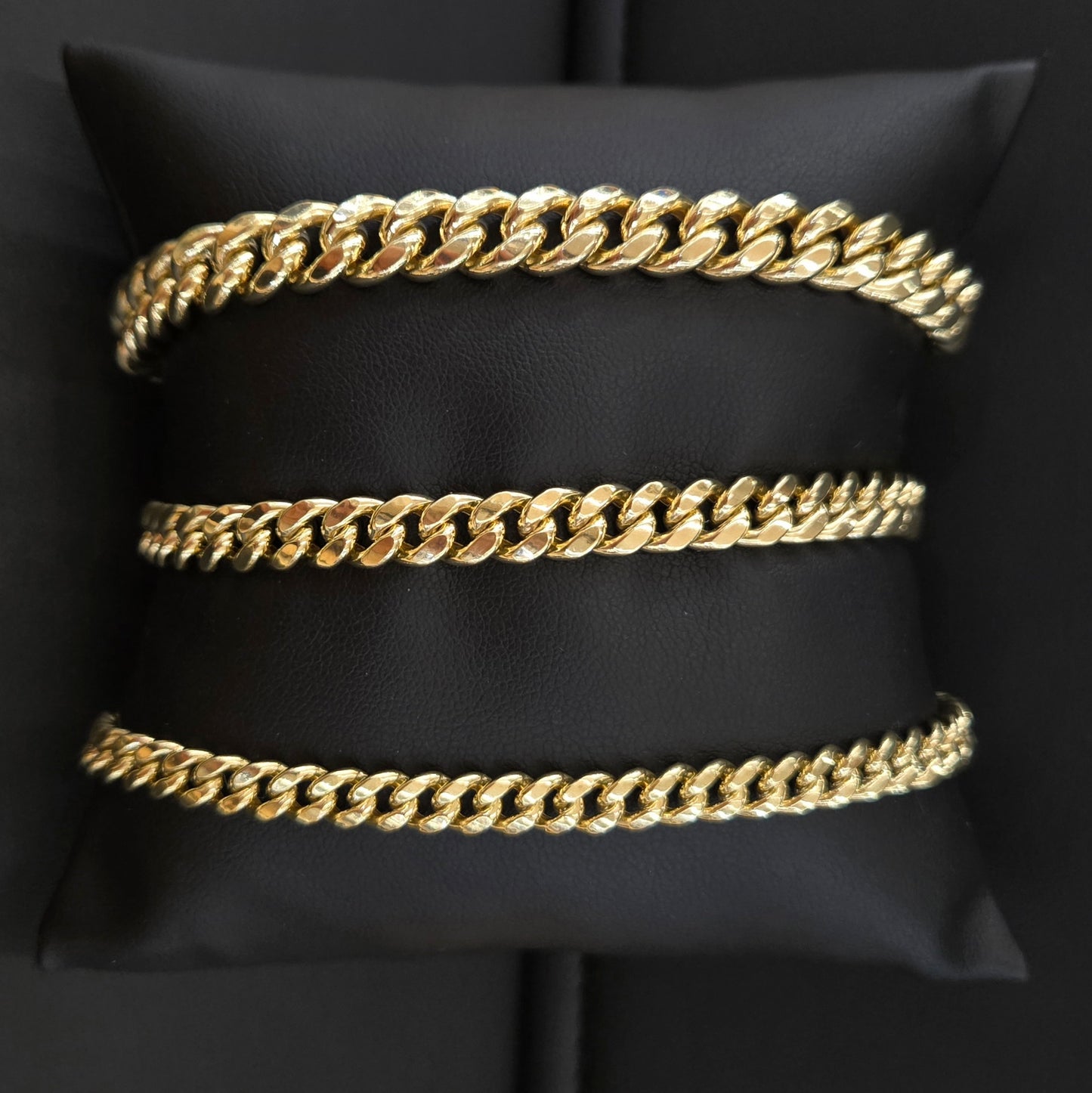 10k Gold Miami Bracelet, 6mm Gold Miami 9" Bracelet, Miami Bracelet, Gold Bracelet for men's, Gift for men'sanco Bracelet (Copy)