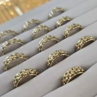 10k Gold RX Link Spinning Ring, Presidential Style Link Ring, Custom Fidget Ring