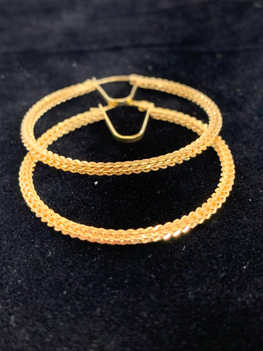 10k franco style hoops