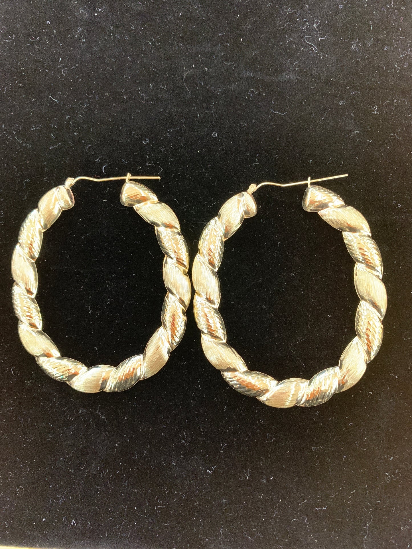 10k oval hoops