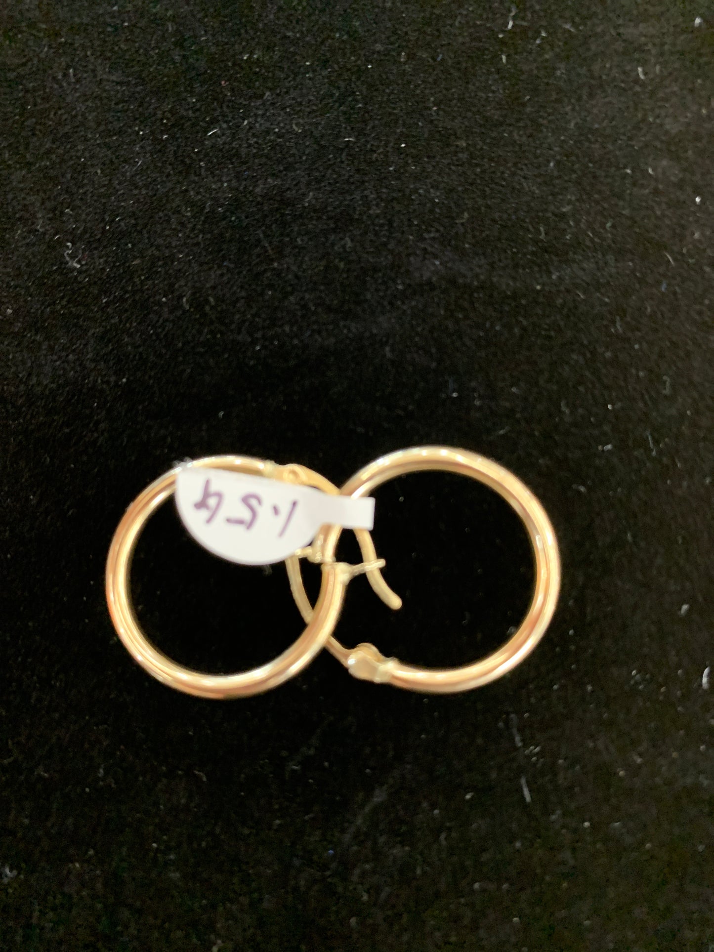 14k hoops