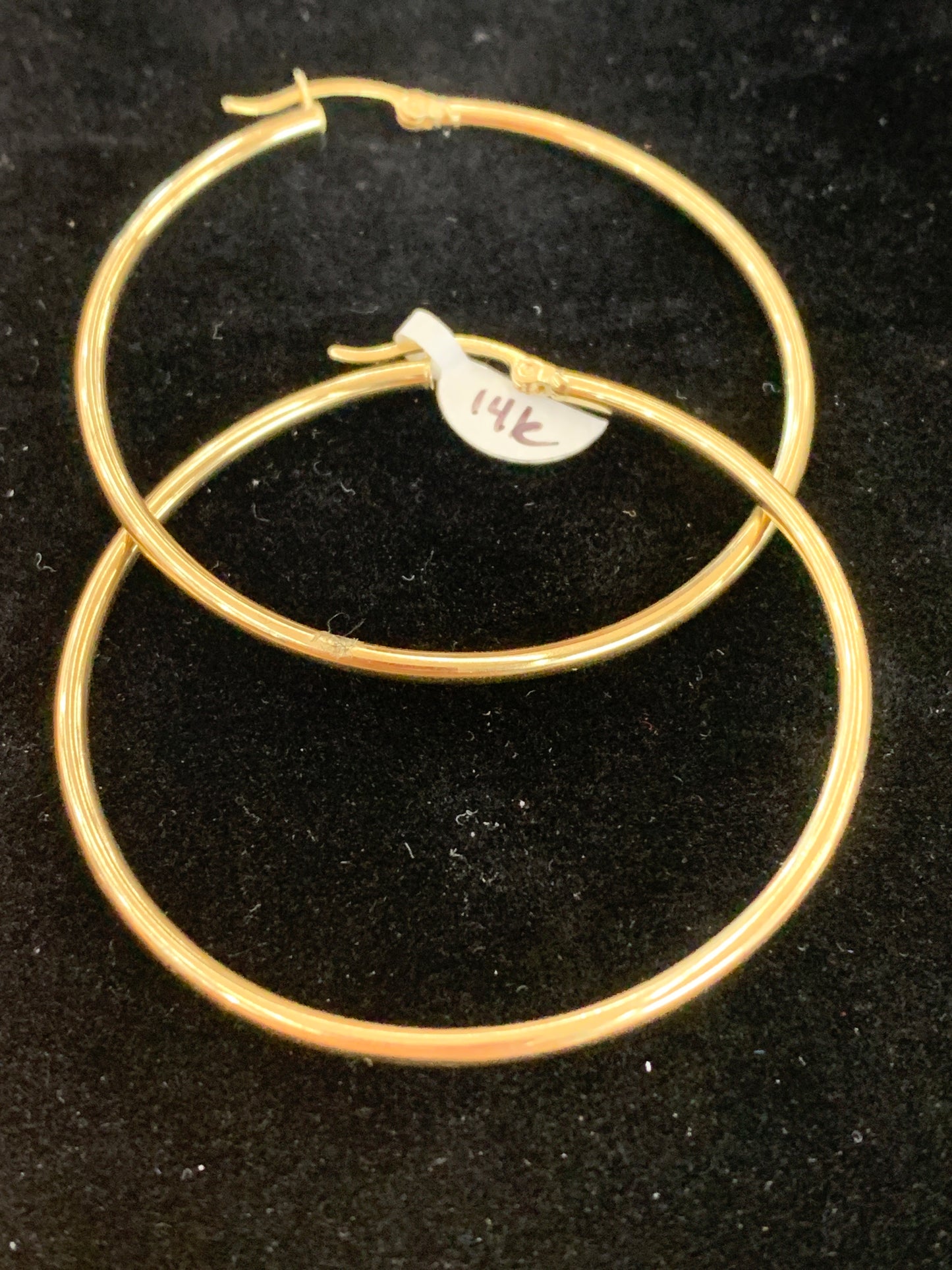 14k hoops