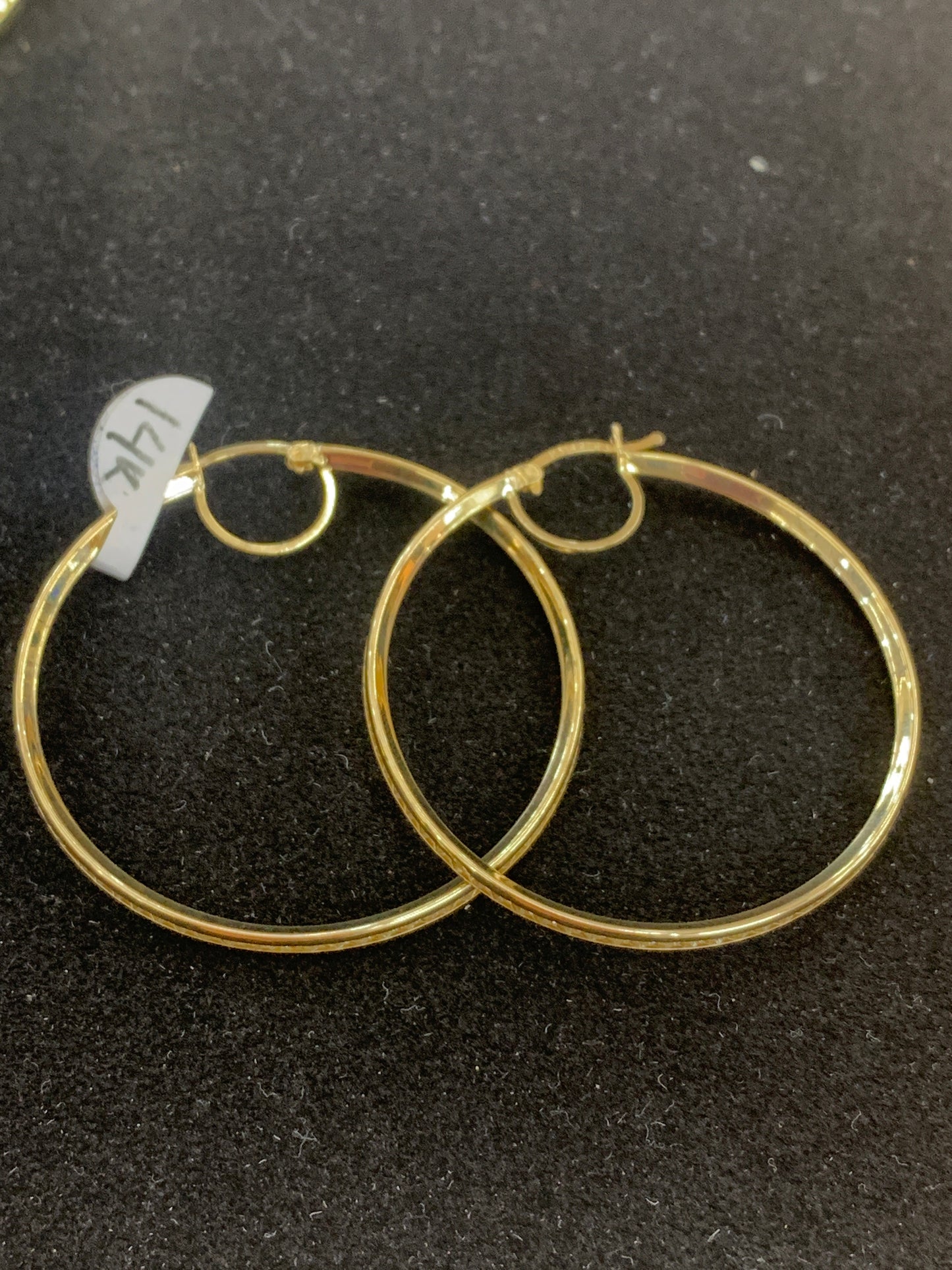 14k hoops