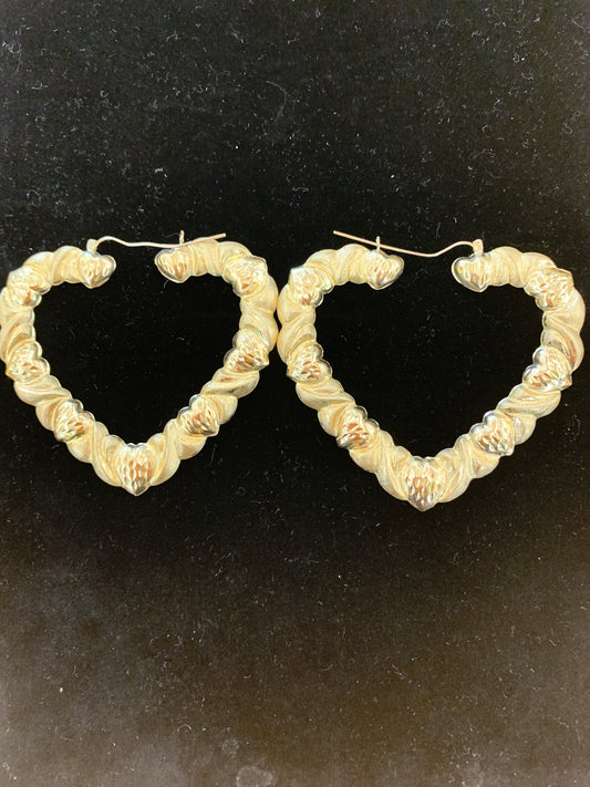 10k heart hoops