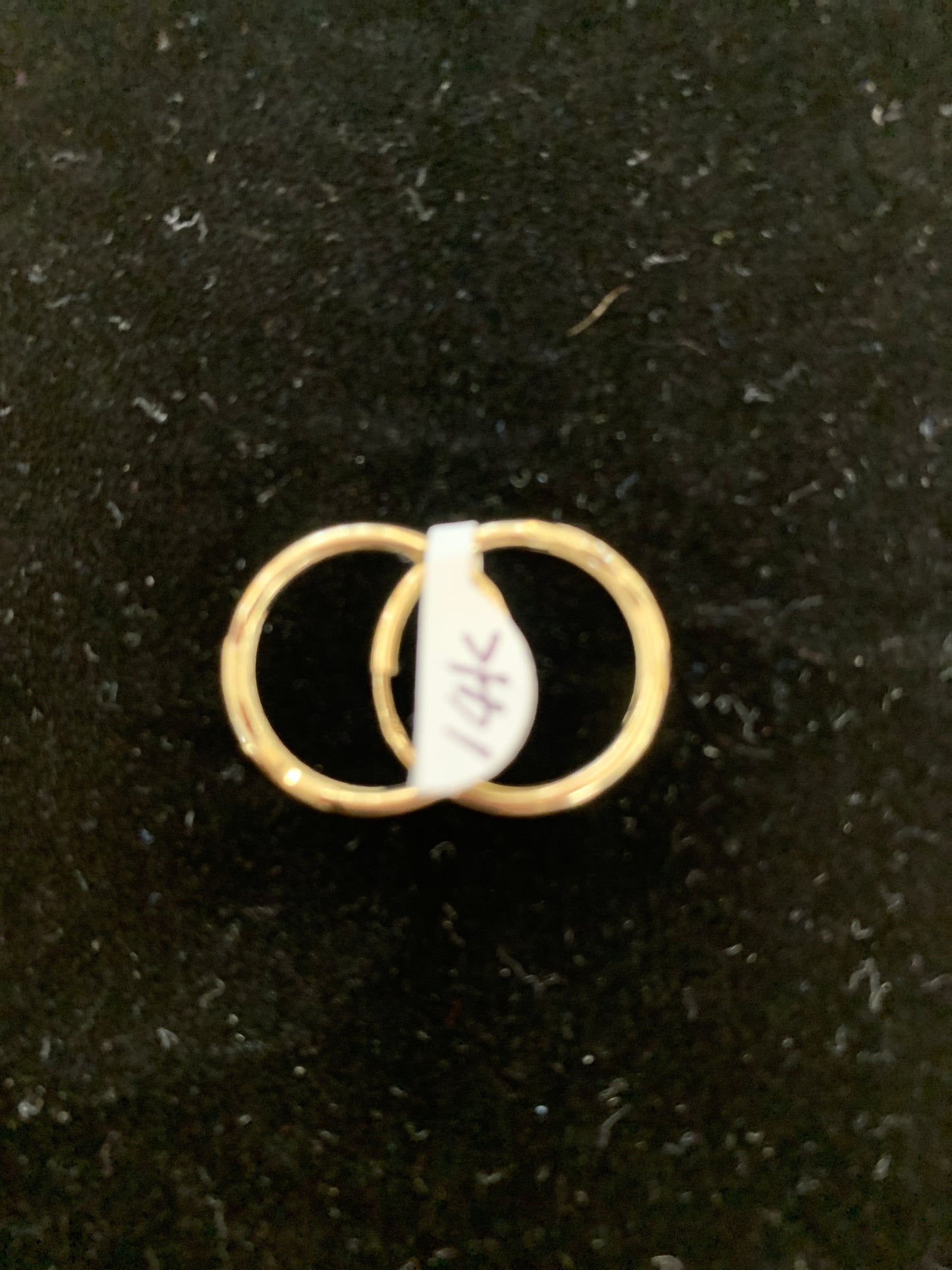 14k small hoops