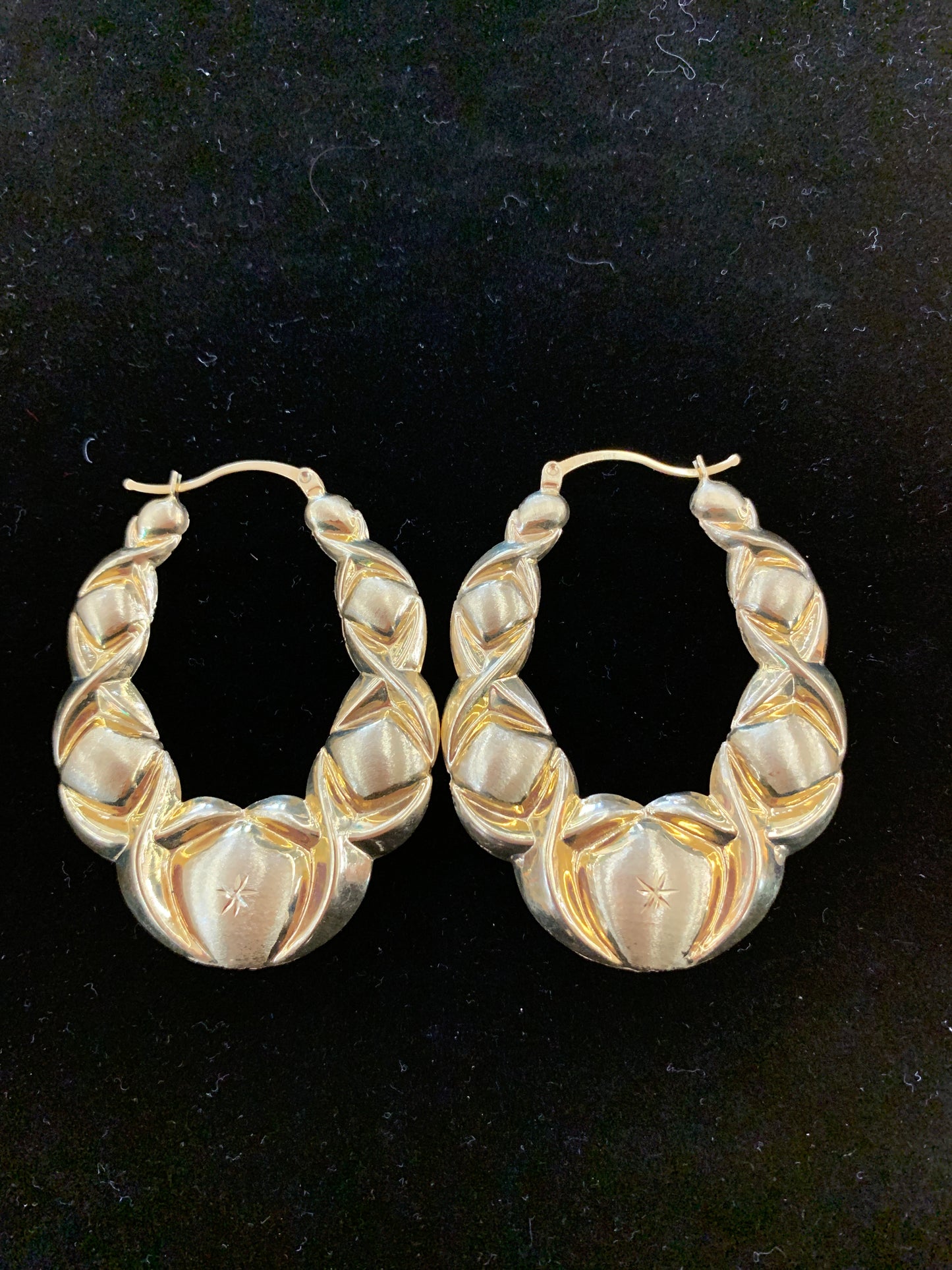 10k oval hoops