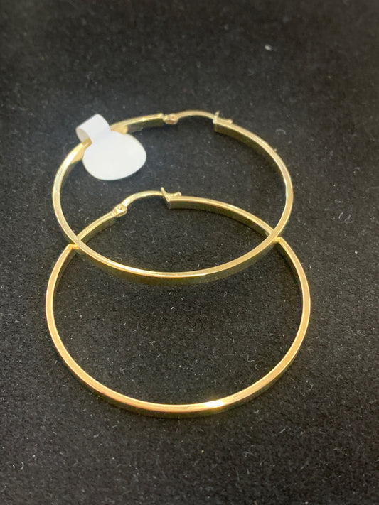 14k hoops