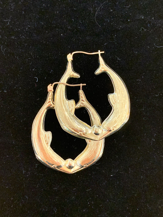 10k dolphin hoop