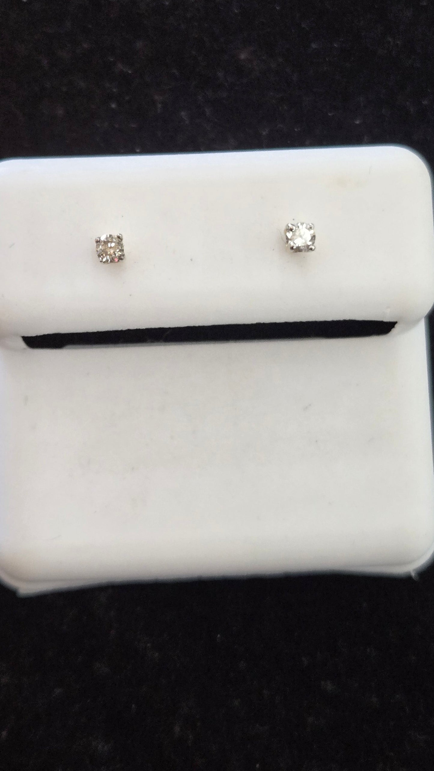 14k Gold studs Diamond Earrings, Diamond Earrings, Gifts for him her, Birthday Gift Earrings, Gold Earrings, Pushback Earrings, Cluster Earrings
