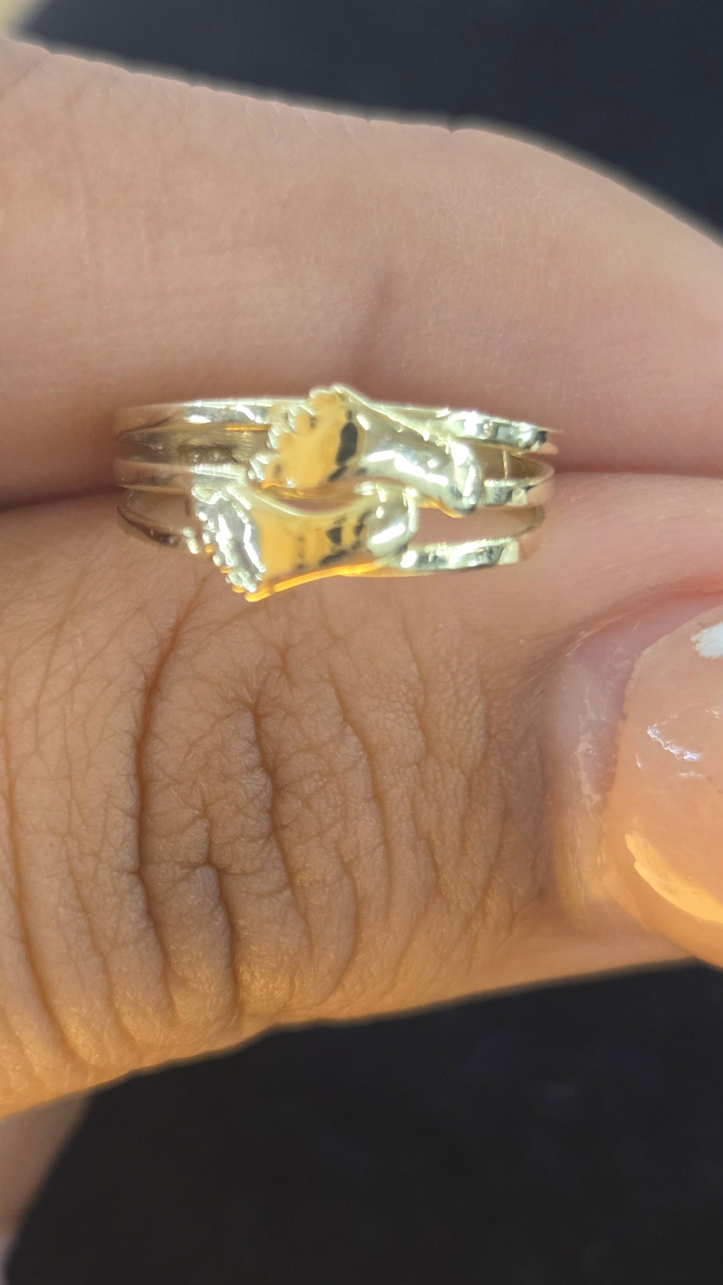 10k feet toe ring