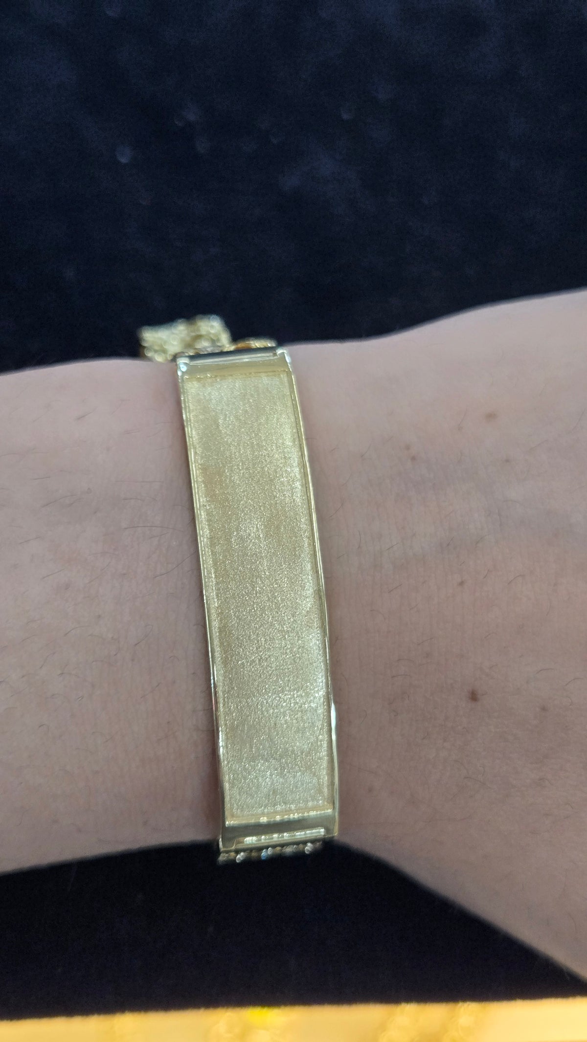 14k Gold petatillo name ID Bracelet, Gold petatillo Bracelet, petatillo Bracelet, 3 Rows petatillo Bracelet