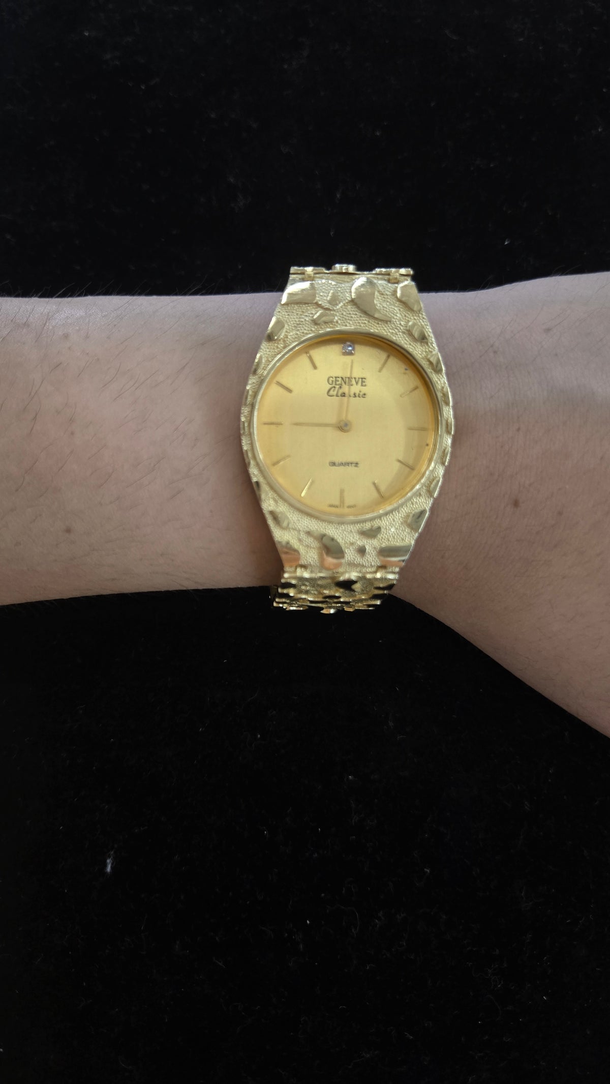 14k Nugget watch