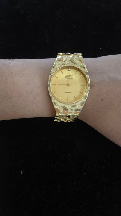 14k Nugget watch
