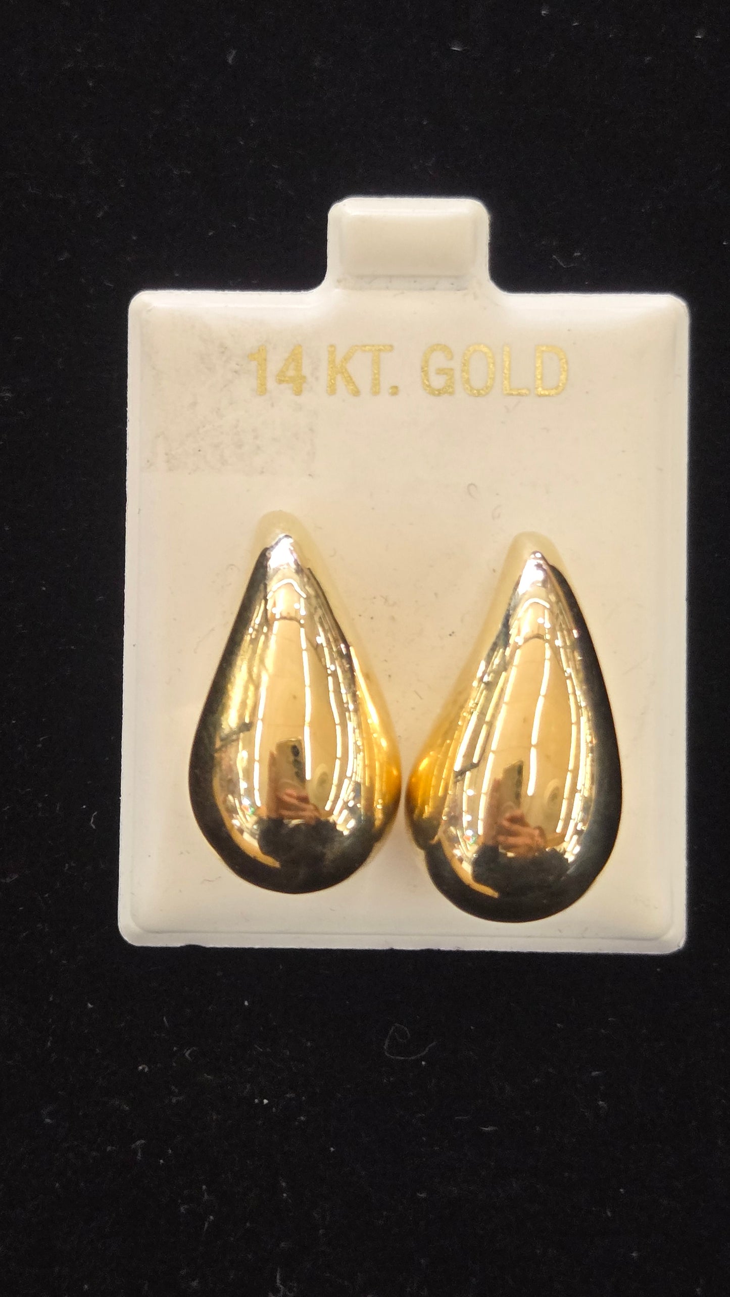 14k Bubble earings